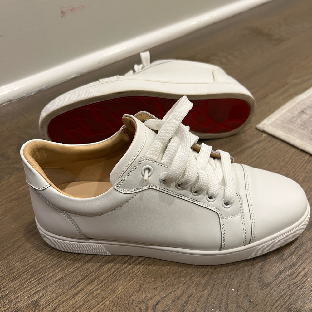 Louboutin Vieira Sneaker - Women’s - White Size 38.5